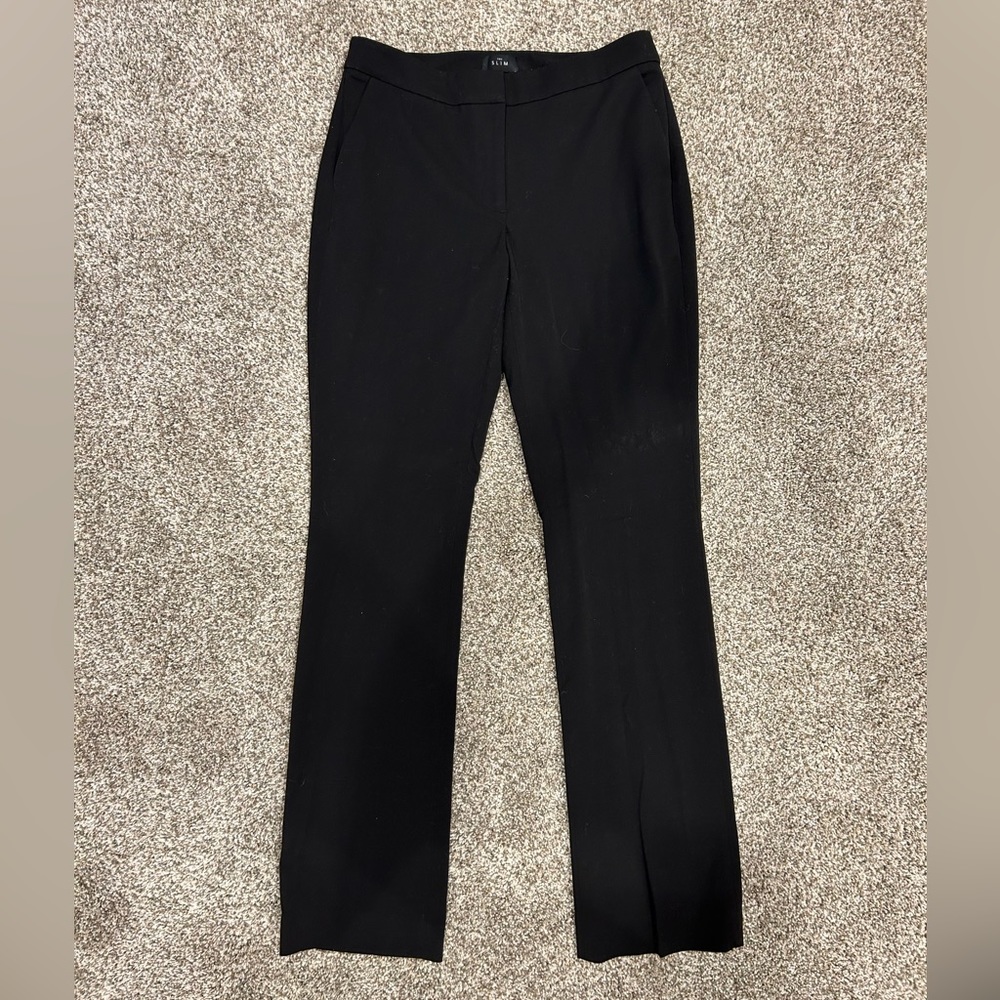 black slacks